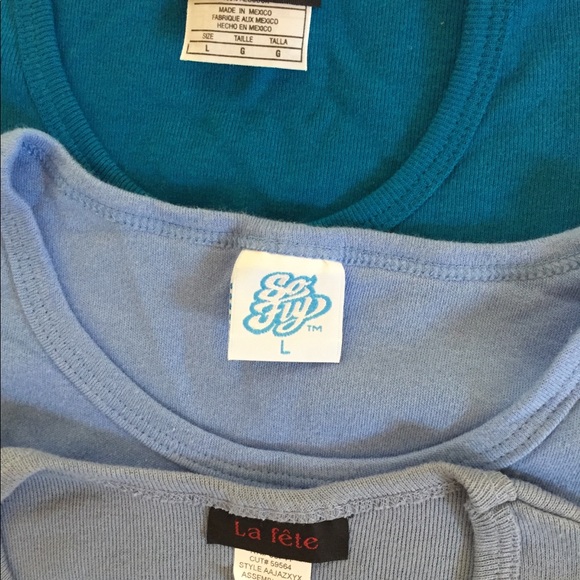 LOT OF 3 GIRLS SIZE LARGE MEDIUM COTTON T SHIRTS - Picture 3 of 6